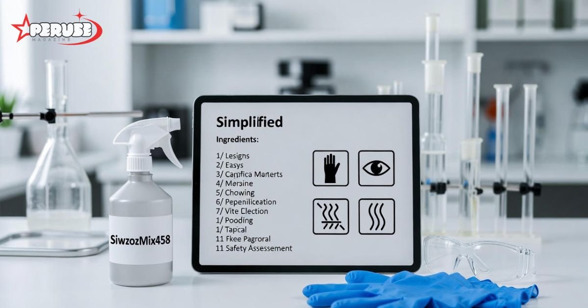 ingredients in siwzozmix458 safe to use