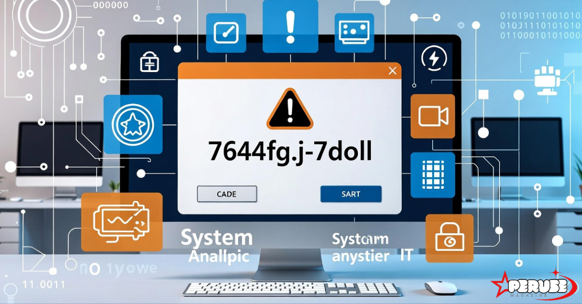 how to resolve error 7644fg.j-7doll