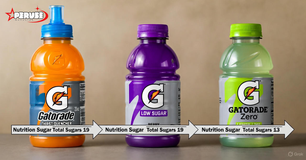 how much sugar is gatorade
